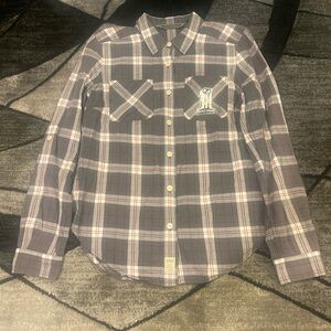 Harley Davidson Plaid Button-Up Shirt